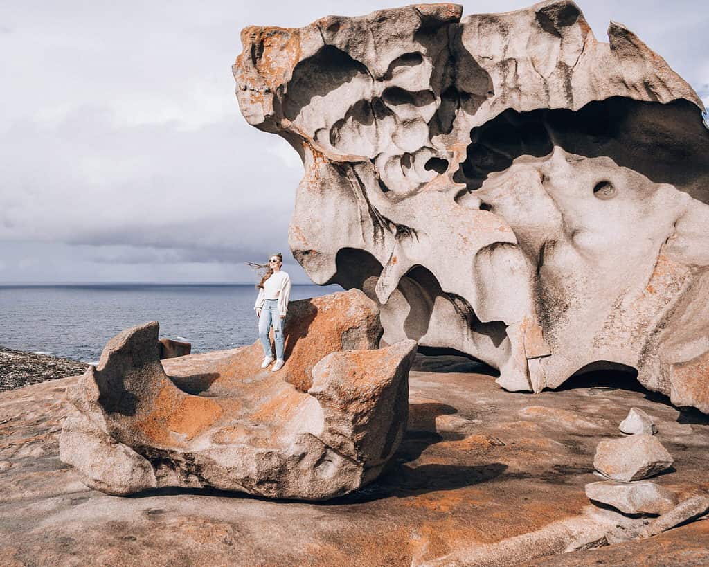 Things to do on Kangaroo Island - Remarkable Rocks - Flinders Chase National Park 